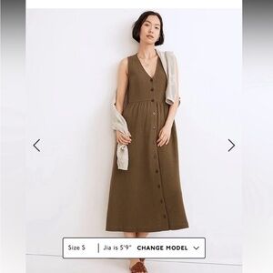 Madewell Lightspun Midi Dress